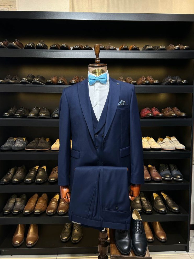 Костюм MAZALTOVMAN 3-ка Синий премиум