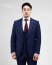 Костюм с жилетом MAZALTOVMAN синий фактурный
