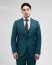 Стильный костюм-тройка MAZALTOVMAN зеленый