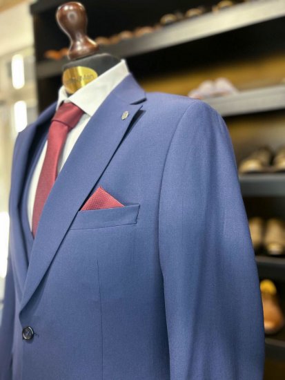 Костюм MAZALTOVMAN 3-ка Синий линейка премиум
