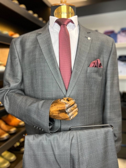 Костюм MIR 2-ка Серый в клетку