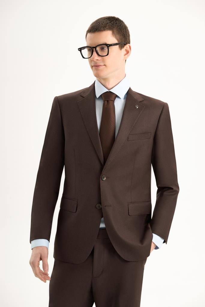 Костюм MAZALTOVMAN 2-ка коричневый из премиум линейки